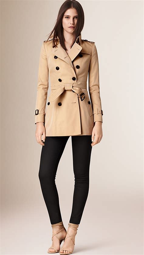 trench corto burberry donna|burberry trench jacket.